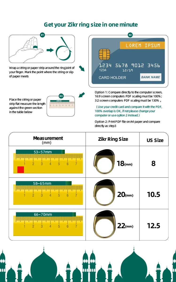 zikr ring Smart Muslim Islamic Electronic zikir counter tasbih Digital Ring Tasbeeh Finger Counter hajj and umrah gifts